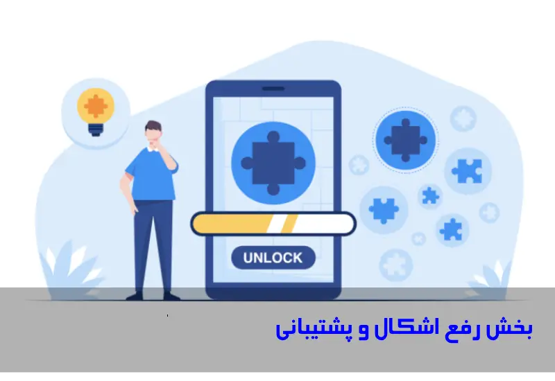 بخش رفع اشکال و پشتیبانی و پاسخ به سوالات مربوط به دانلود یا استفاده آپتودیت