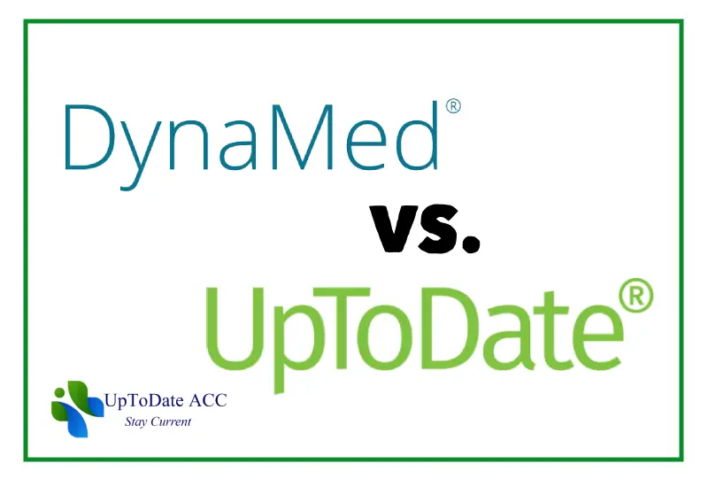 مقایسه بین uptodate و dynamed ، بررسی امکانات